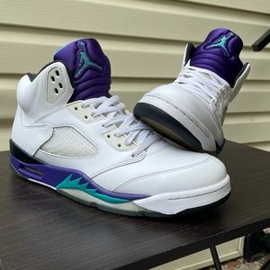 Jordan 5 retro grapes